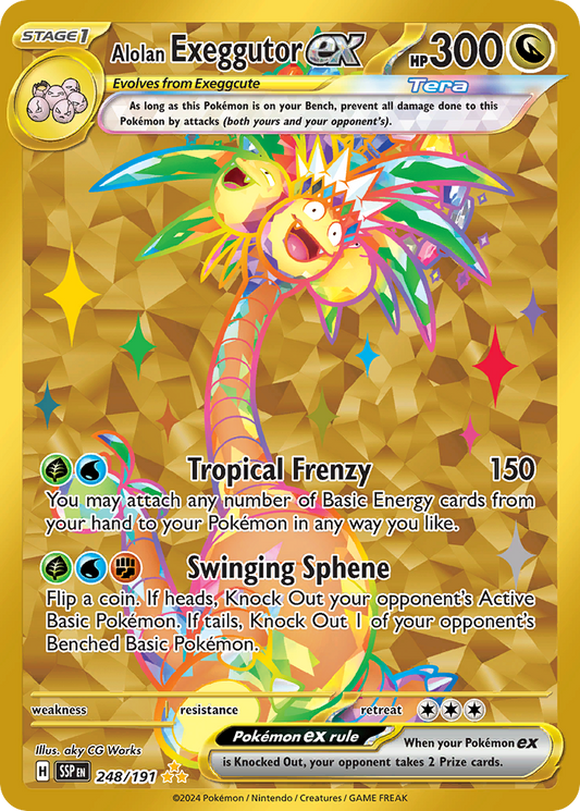 Alolan Exeggutor ex - Surging Sparks (Secret Rare) [SSP-248]
