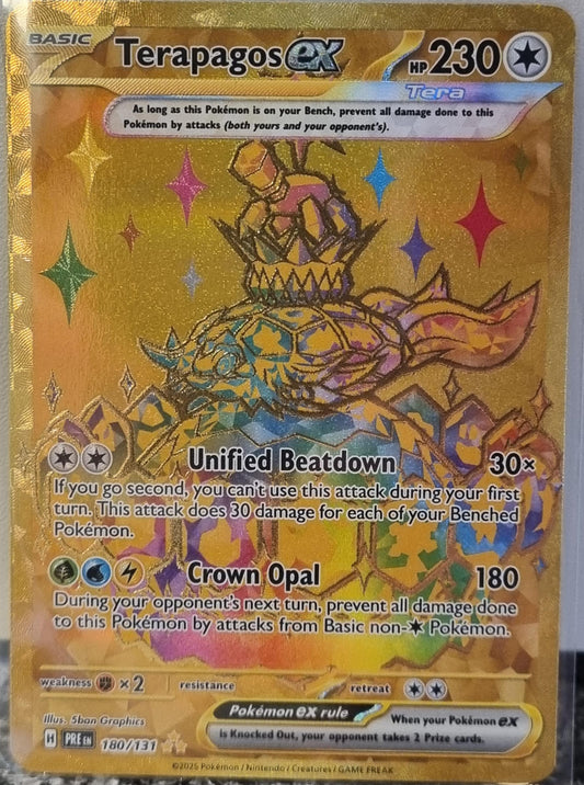 Terapagos ex - Prismatic Evolutions (Secret Rare) [PRE-180]