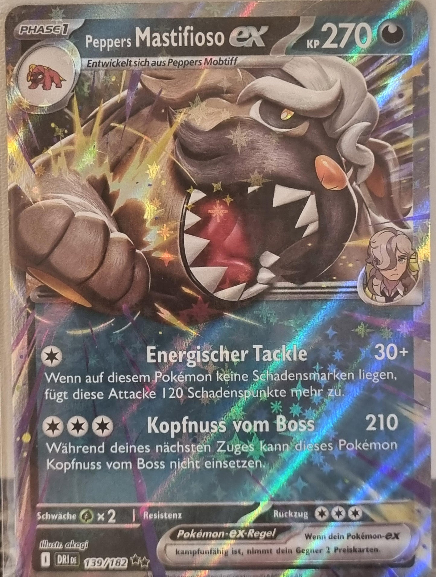 Arven's Mabosstiff ex - Destined Rivals (Double Rare) [DRI-139]