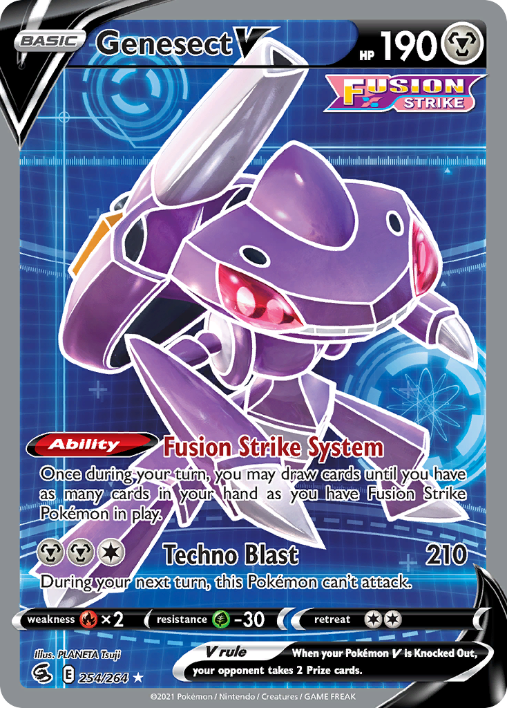 Genesect V - Fusion Strike (Ultra Rare) [FST-254]