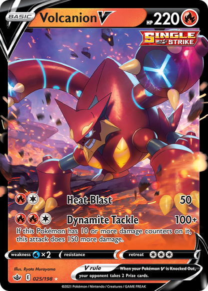 Volcanion V - Chilling Reign (Ultra Rare) [CRE-025]
