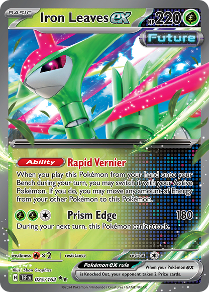 Iron Leaves ex - Temporal Forces (Double Rare) [TEF-025]