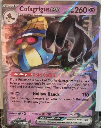 Cofagrigus ex - Paradox Rift (Double Rare) [PAR-076]