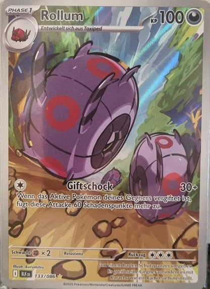 Whirlipede - Black Bolt (Illustration Rare) [BLK-133]