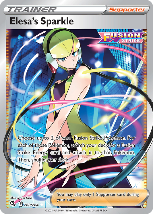 Elesa's Sparkle - Fusion Strike (Ultra Rare) [FST-260]