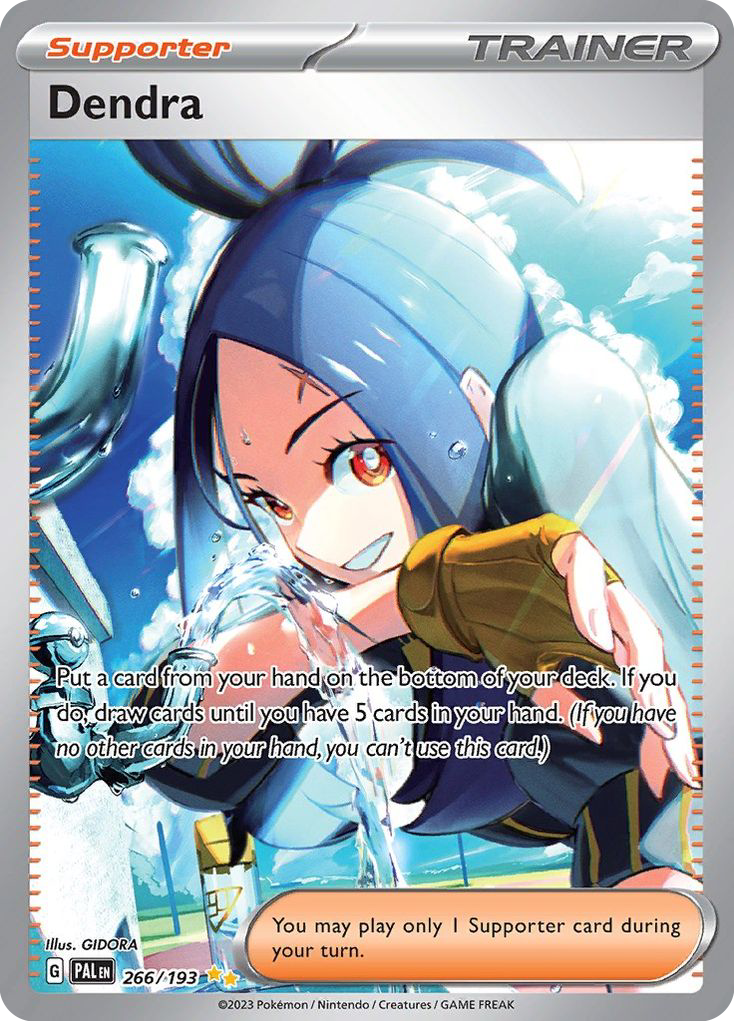 Dendra - Paldea Evolved (Special Illustration Rare) [PAL-266]