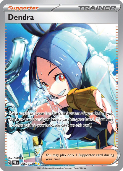 Dendra - Paldea Evolved (Special Illustration Rare) [PAL-266]