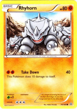 Rhyhorn - Primal Clash (Common) [PRC-74]