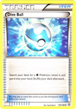 Dive Ball - Primal Clash (Uncommon) [PRC-125]