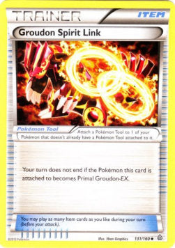 Groudon Spirit Link - Primal Clash (Uncommon) [PRC-131]