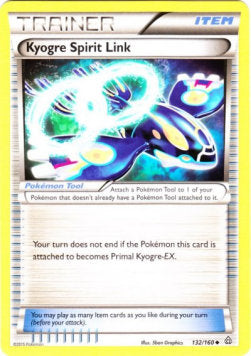 Kyogre Spirit Link - Primal Clash (Uncommon) [PRC-132]
