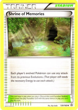 Shrine of Memories - Primal Clash (Uncommon) [PRC-139]