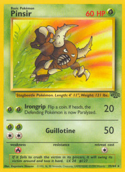 Pinsir - Jungle (Rare) [JU-25]