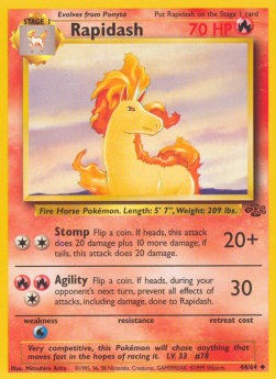Rapidash - Jungle (Uncommon) [JU-44]