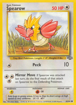 Spearow - Jungle (Common) [JU-62]