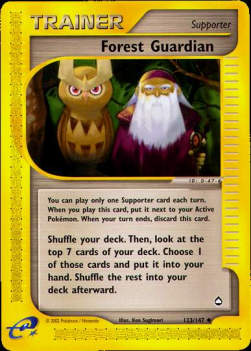 Forest Guardian - Aquapolis (Uncommon) [AQ-123]