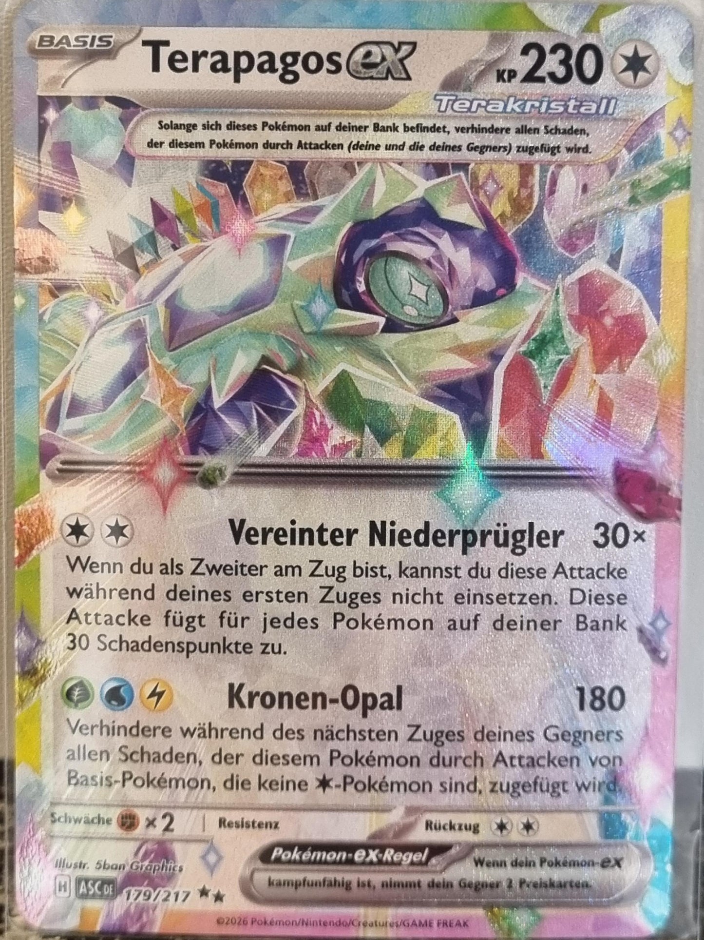 Terapagos ex - Ascended Heroes (Double Rare) [ASC-179]