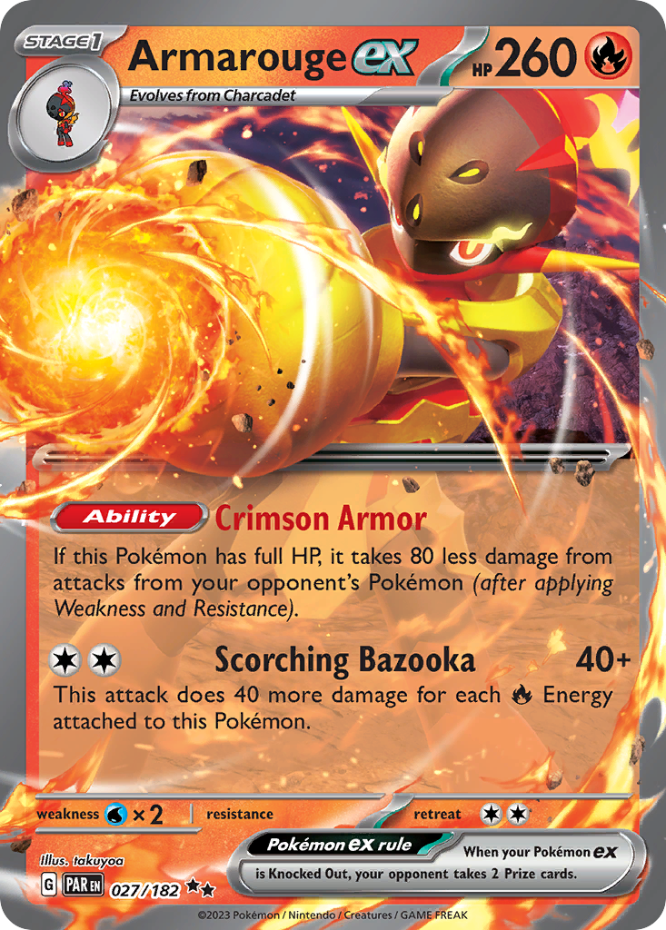 Armarouge ex - Paradox Rift (Double Rare) [PAR-027]