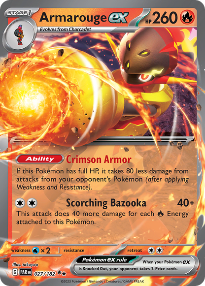 Armarouge ex - Paradox Rift (Double Rare) [PAR-027]