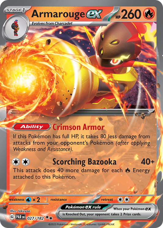 Armarouge ex - Paradox Rift (Double Rare) [PAR-027]