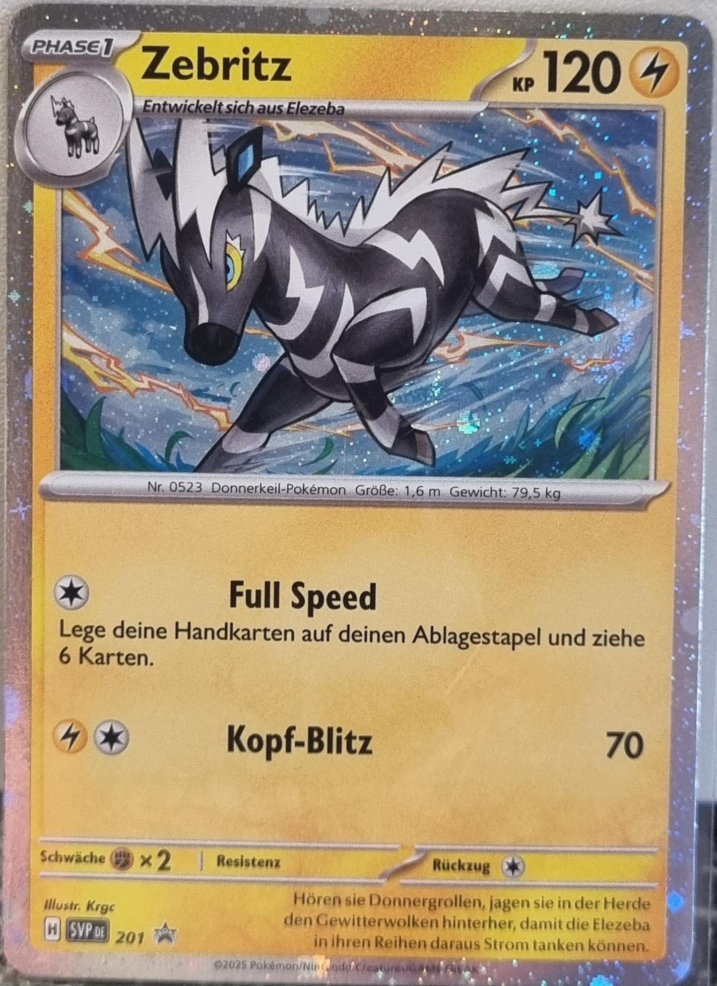 Zebstrika - SV Black Star Promos (Promo) [SVP-201]