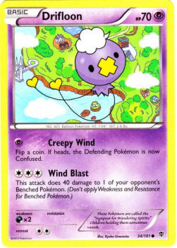 Drifloon - Plasma Blast (Common) [PLB-34]