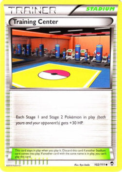 Training Center - Furious Fists (Uncommon) [FFI-102]