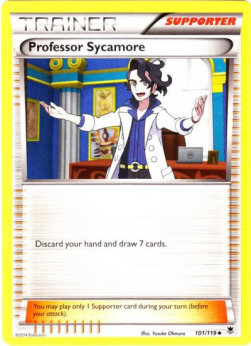 Professor Sycamore - Phantom Forces (Uncommon) [PHF-101]