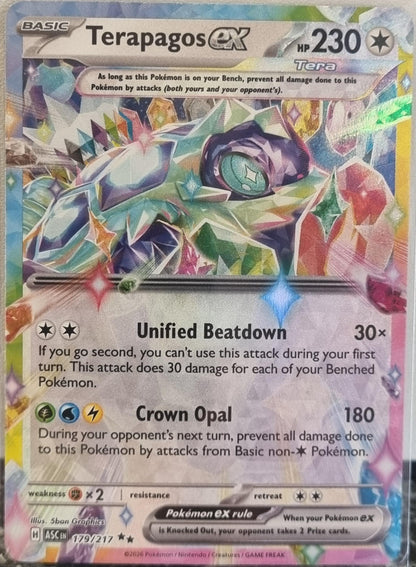 Terapagos ex - Ascended Heroes (Double Rare) [ASC-179]