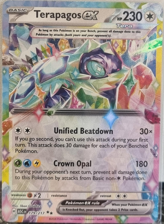 Terapagos ex - Ascended Heroes (Double Rare) [ASC-179]
