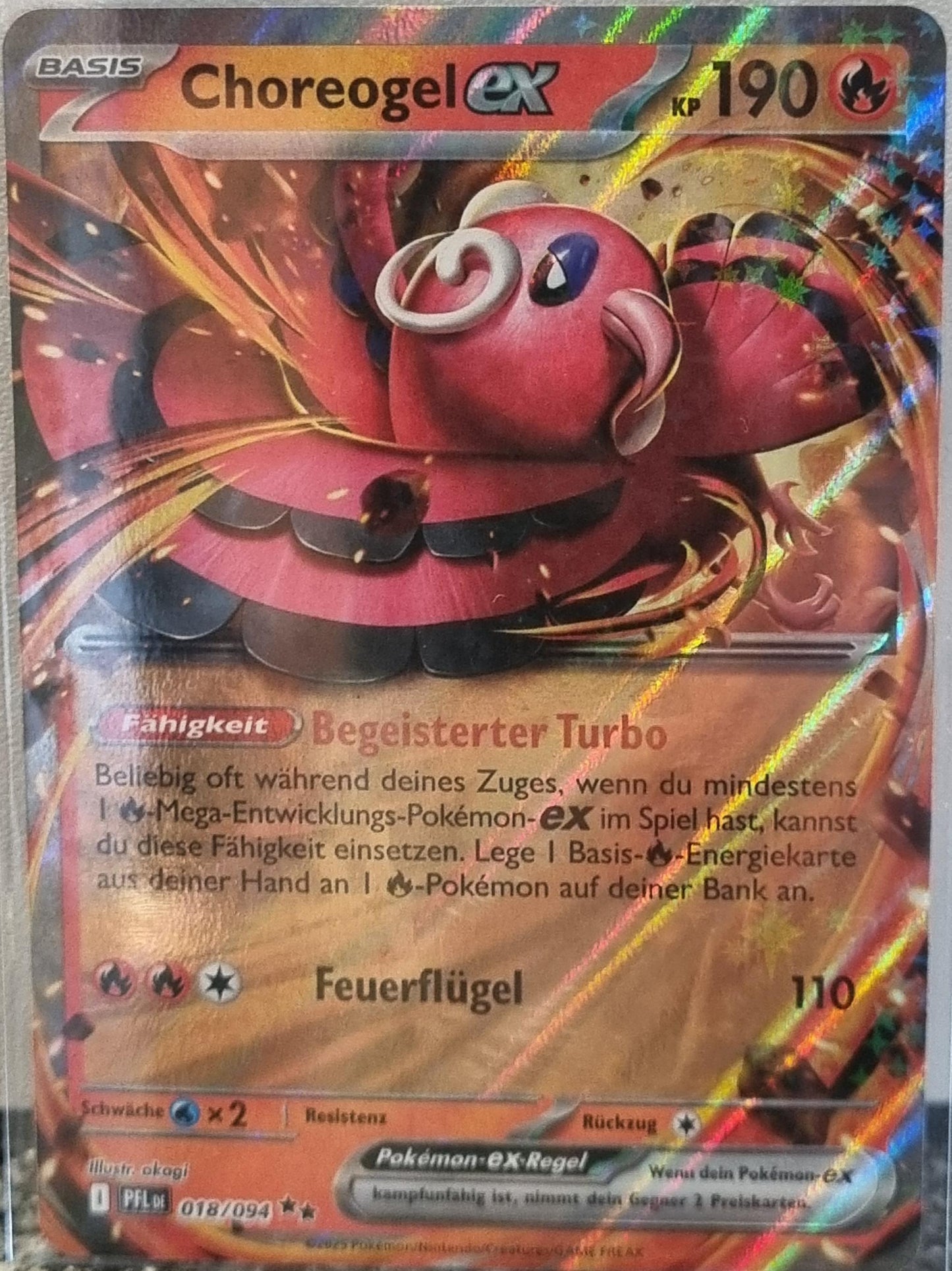 Oricorio ex - Phantasmal Flames (Double Rare) [PFL-018]