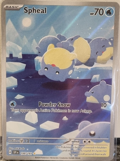 Spheal - Surging Sparks (Illustration Rare) [SSP-199]