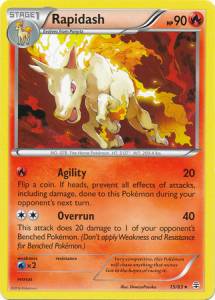 Rapidash - Generations (Rare) [GEN-15]