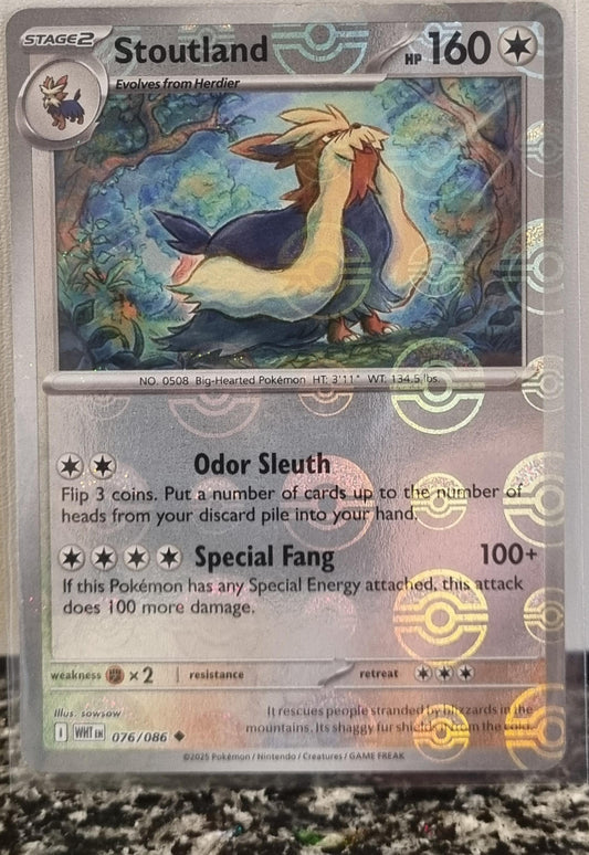 Stoutland - White Flare: Additionals (Uncommon) [xWHT-076]