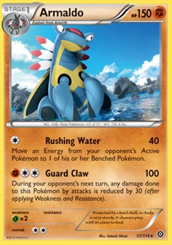 Armaldo - Steam Siege (Rare) [STS-57]