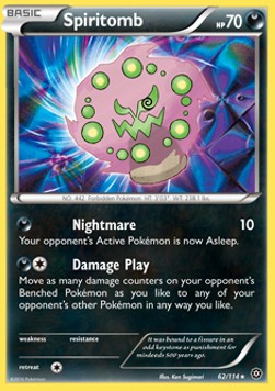 Spiritomb - Steam Siege (Rare) [STS-62]