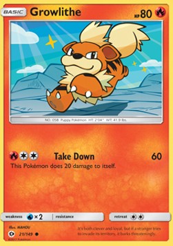 Growlithe - Sun & Moon (Common) [SUM-21]