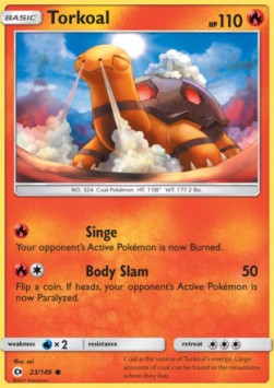 Torkoal - Sun & Moon (Common) [SUM-23]