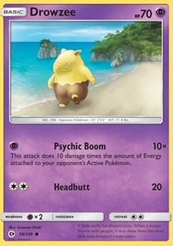 Drowzee - Sun & Moon (Common) [SUM-59]