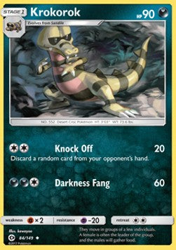 Krokorok - Sun & Moon (Uncommon) [SUM-84]