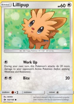 Lillipup - Sun & Moon (Common) [SUM-103]