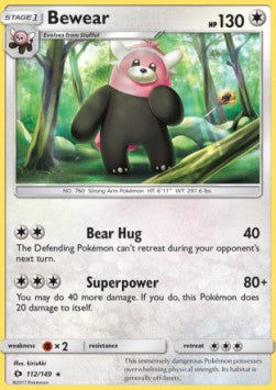 Bewear - Sun & Moon (Rare) [SUM-112]