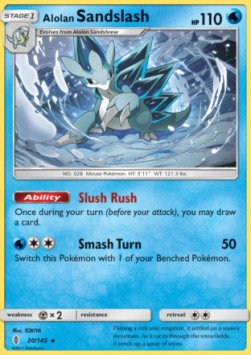 Alolan Sandslash - Guardians Rising (Rare) [GRI-20]