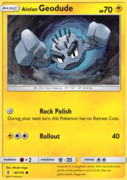 Alolan Geodude - Guardians Rising (Common) [GRI-40]