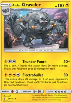 Alolan Graveler - Guardians Rising (Uncommon) [GRI-41]