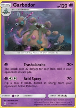 Garbodor - Guardians Rising (Rare) [GRI-51]