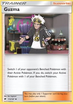 Guzma - Burning Shadows (Uncommon) [BUS-115]