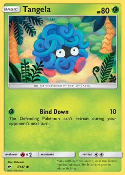Tangela - Burning Shadows (Common) [BUS-7]