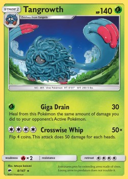 Tangrowth - Burning Shadows (Rare) [BUS-8]