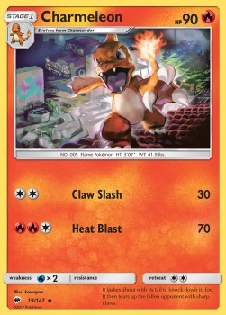 Charmeleon - Burning Shadows (Uncommon) [BUS-19]
